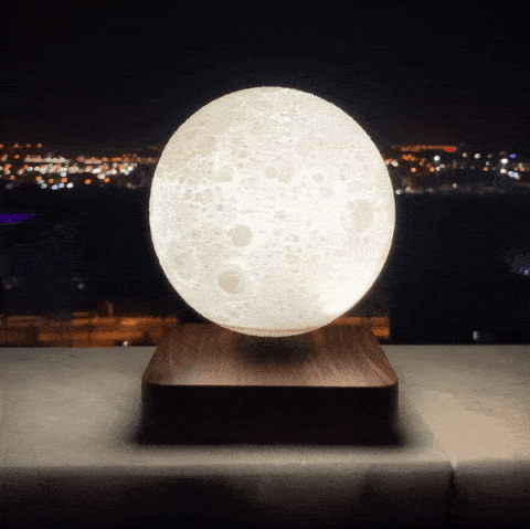 Levitating moon lamp | Magnetic night light | Get The Moon