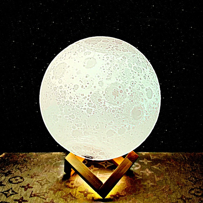for Auntie VTH Global I Love You to The Moon and Back 3D Printed Moon Lamp Night Light for Mom Grandma Nana Auntie from Daughter Son Husband 