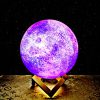 galaxy moon night light
