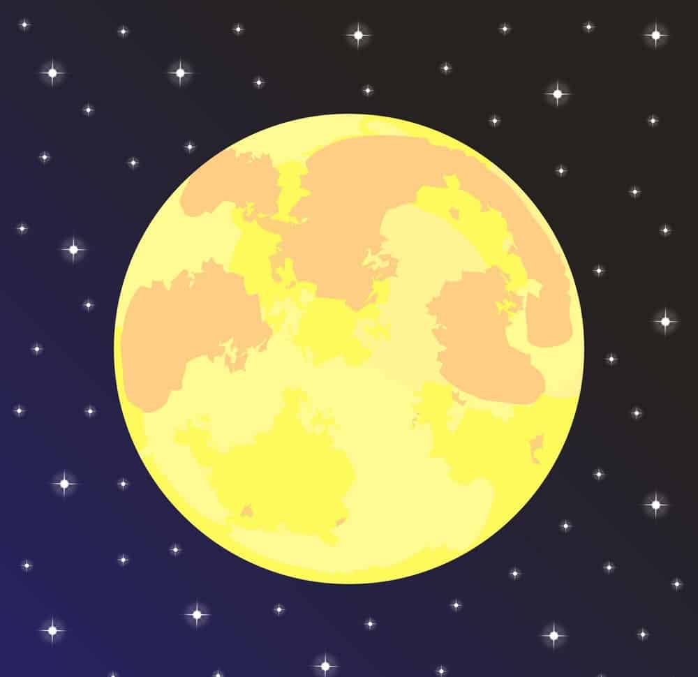 Mystical moon lamp