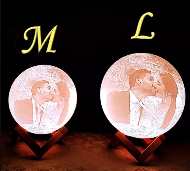 Personalized Moon Lamps